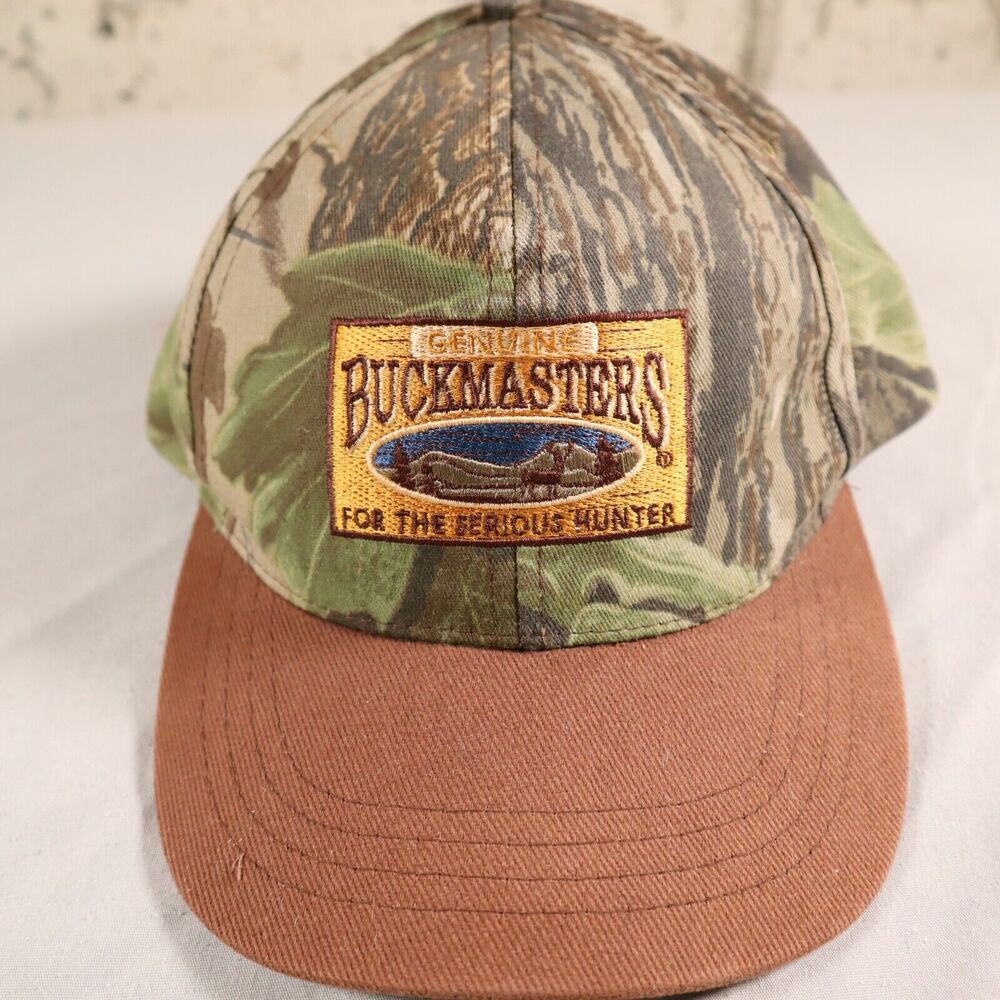 Buckmasters Cap Hat Camouflage Adjustable Snapback Hunter Hunting Deer